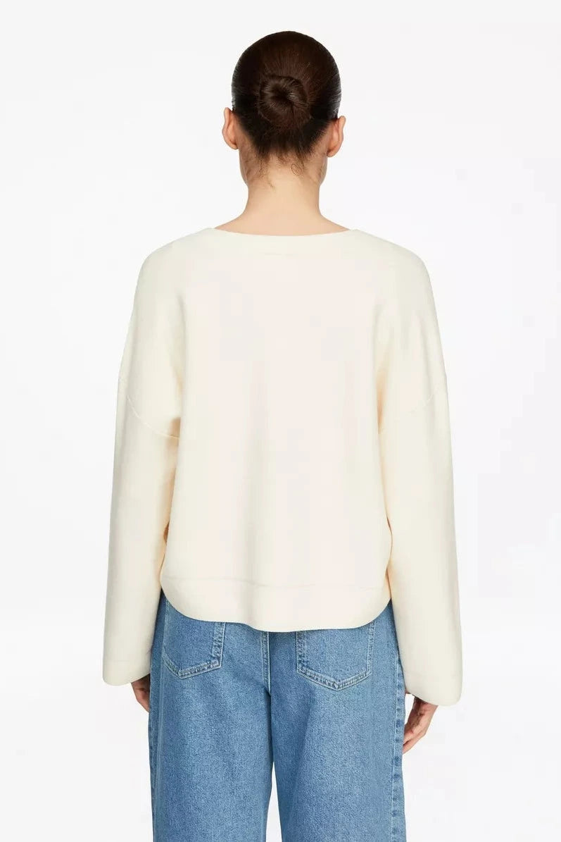Comma Strickjacke eggnog