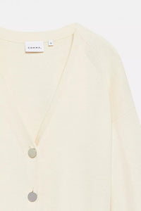 Comma Strickjacke eggnog