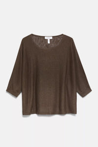 Comma Strickpullover braun