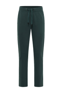 Elbsand Men Sweathose Jonte nordic pine, dunkelgrün, unifarben, elastischer Bund, Kordelzug, Taschen