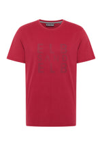 Elbsand Men T-Shirt Flynn, crimson red