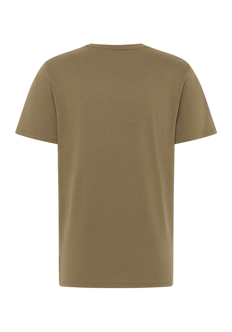 Elbsand Herren, 1/2 Shirt, khaki, kurzärmlig