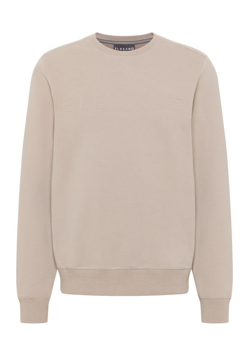 Elbsand Men Sweatshirt longsleeve silver Sand