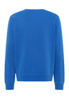 Elbsand Herren, Sweater, Bündchen, mittelblau