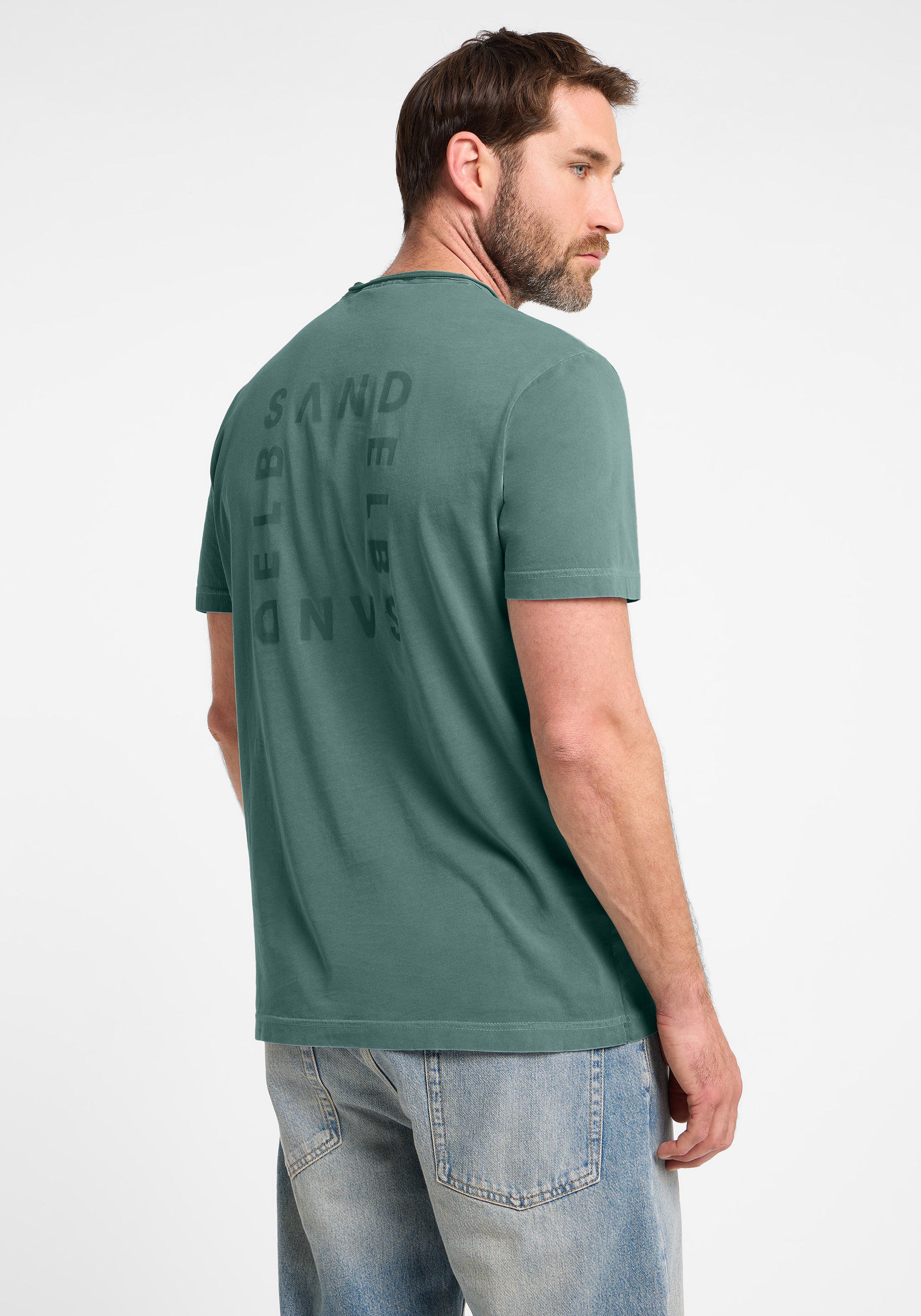 Elbsand Men T-Shirt Palle limestone