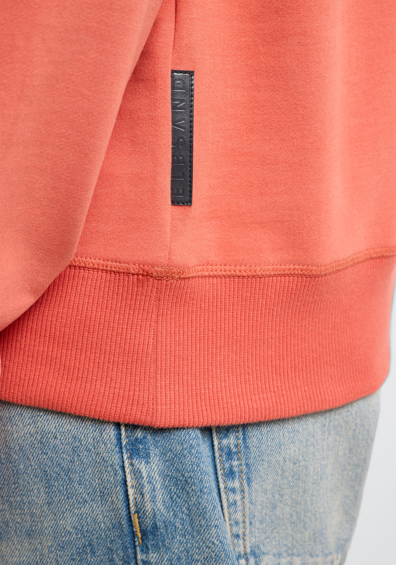 Elbsand Men Sweatshirt Jona brick red