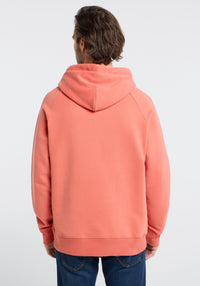 Elbsand Men Hoodie Kare brick red
