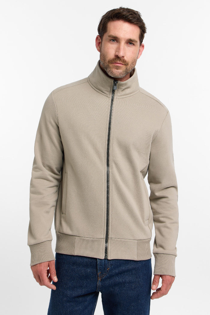 Elbsand Men Sweatjacke Levin smoked tan