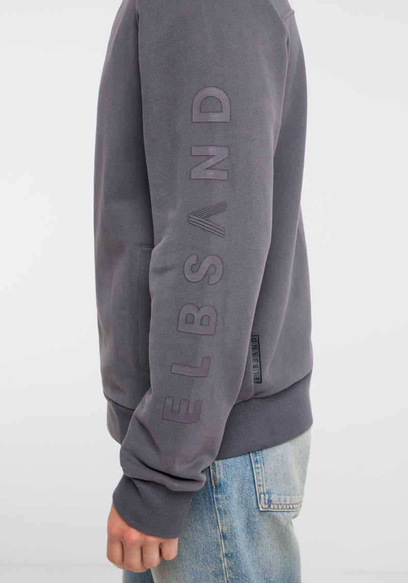 Elbsand Men Sweatjacke Levin black sand