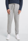 Elbsand Men Hose Jeppe cool heather grey, Bündchen, Kordelzug, hellgrau