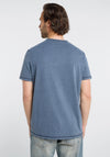Elbsand Men T-Shirt Paer midnight sea melange