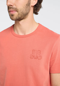 Elbsand Men T-Shirt Jivo brick red