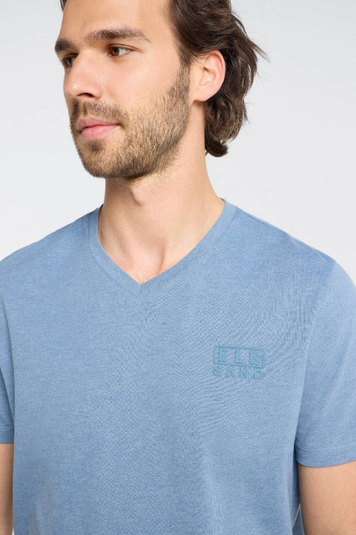 Elbsand Men T-Shirt Ingvar nordic sea melange