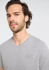 Elbsand Men T-Shirt Ingvar cool heather grey