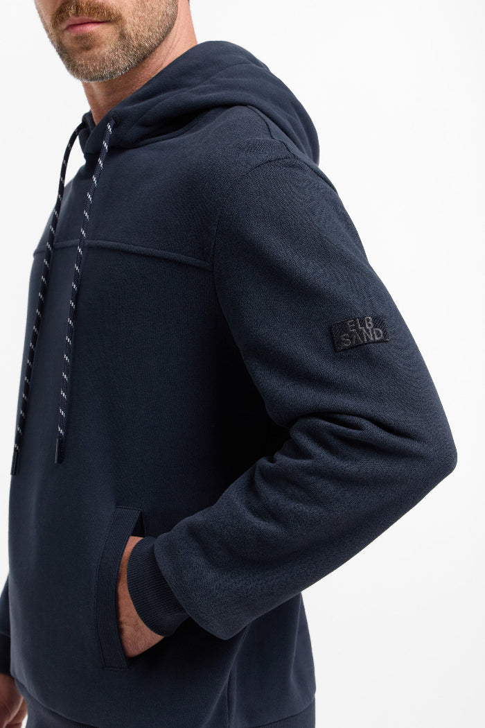 Elbsand Men Hoodie Hannu midnight