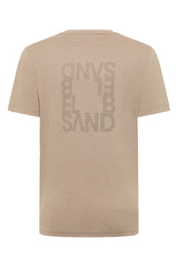 Elbsand Men T-Shirt Tian smoked tan melange