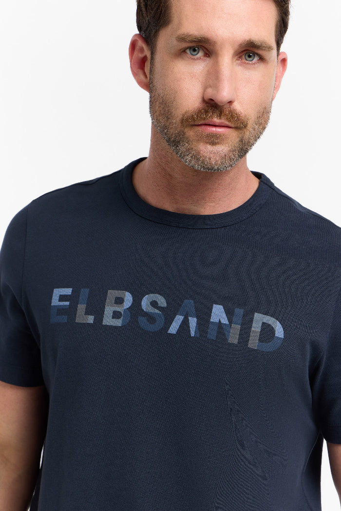Elbsand Men T-Shirt Sibbe midnight