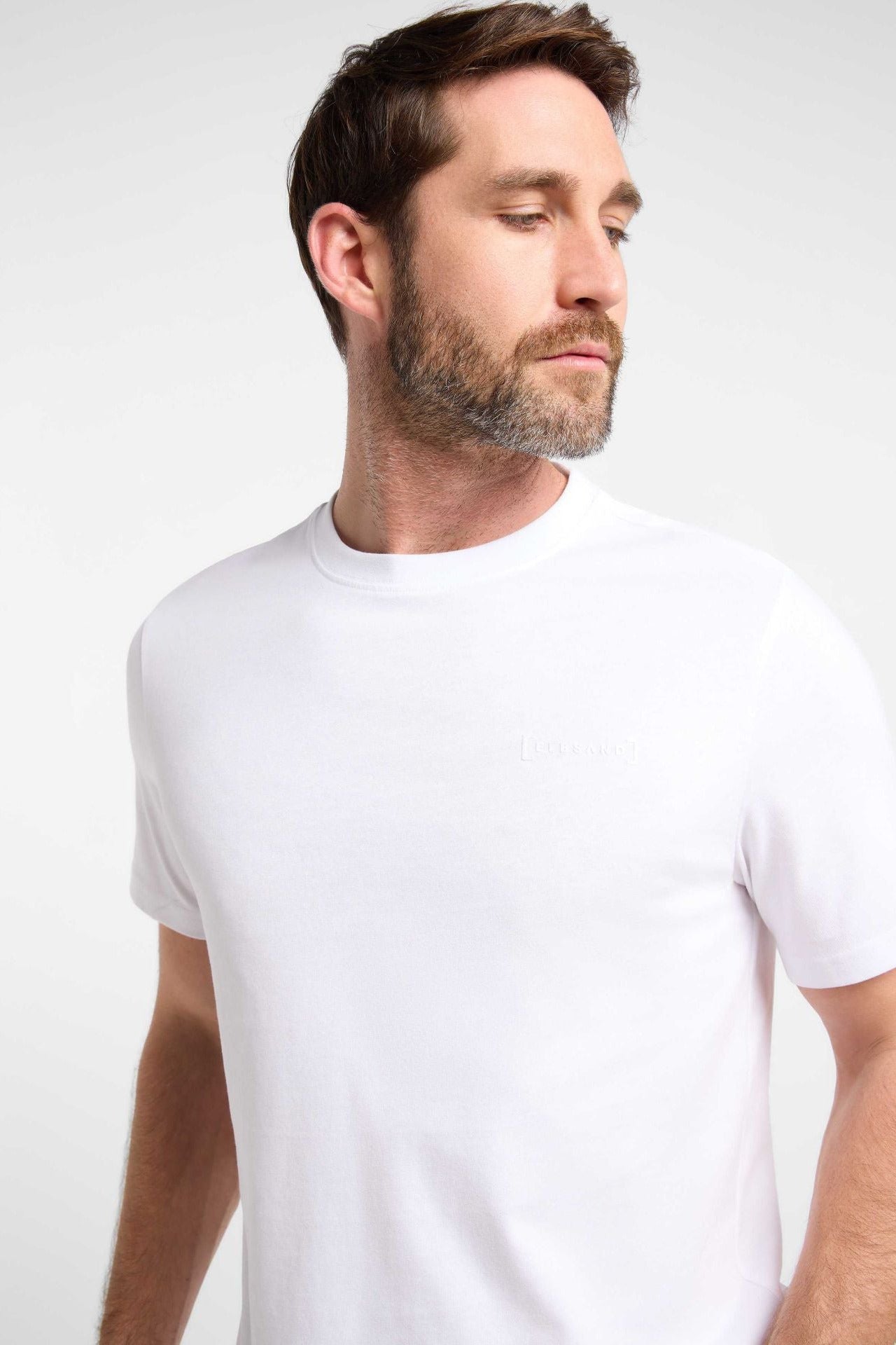 Elbsand Men T-Shirt Edo bright white