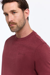 Elbsand Men T-Shirt Edo maroon