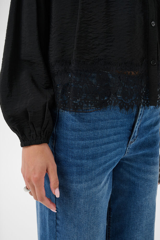Kaffe Blusenshirt KAfine black deep