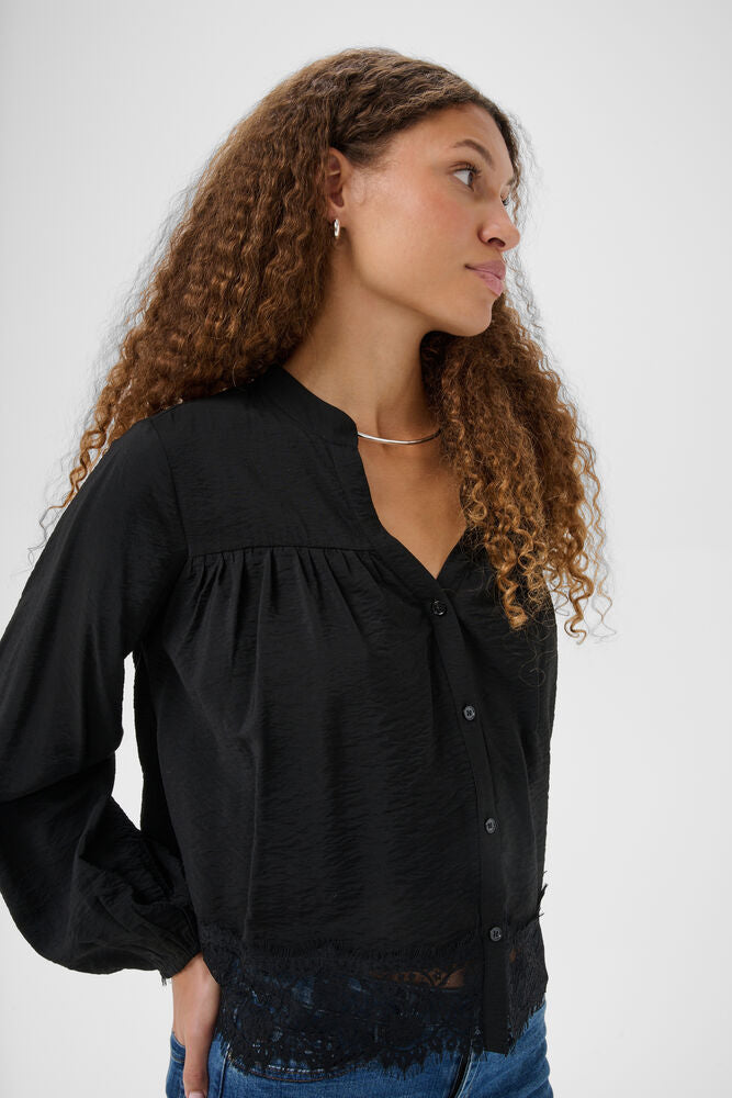 Kaffe Blusenshirt KAfine black deep