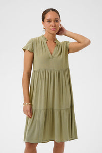 Kaffe Kleid KAmarianah SS Amber aloe