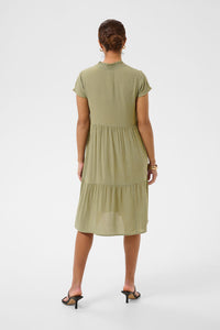 Kaffe Kleid KAmarianah SS Amber aloe