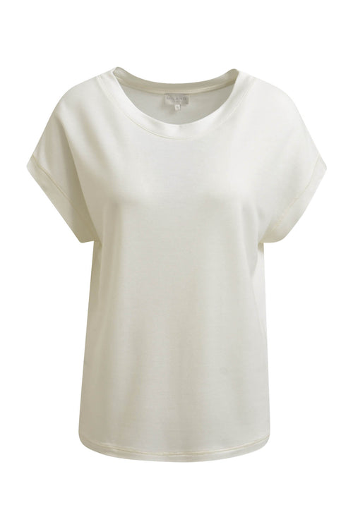 Milano T-Shirt, offwhite, oversized, Rundhalsausschnitt