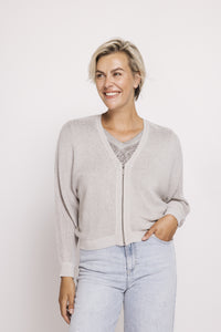 Zhrill Strickjacke Neta grey/grau