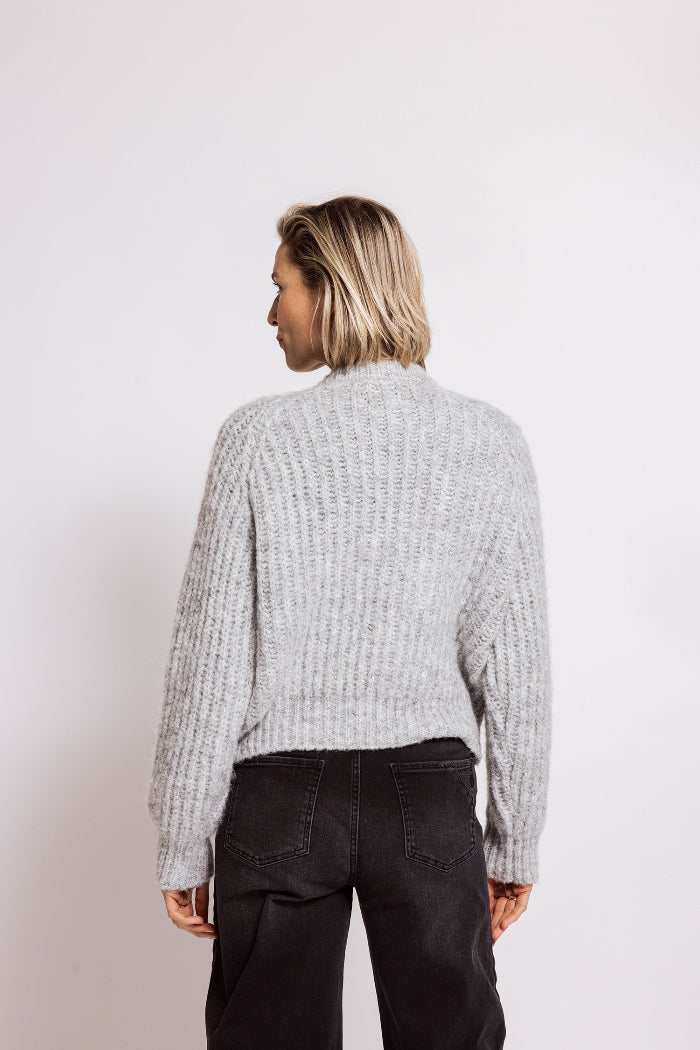 Zhrill Cardigan/Strickjacke Corinna grey/hellgrau
