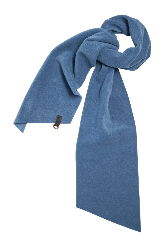 Henriette Steffensen Schal dusty blue, blau, Fleece