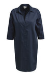 Milano Hemdblusenkleid dunkelblau