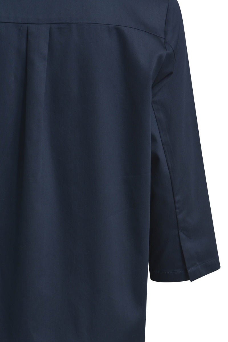 Milano Hemdblusenkleid dunkelblau