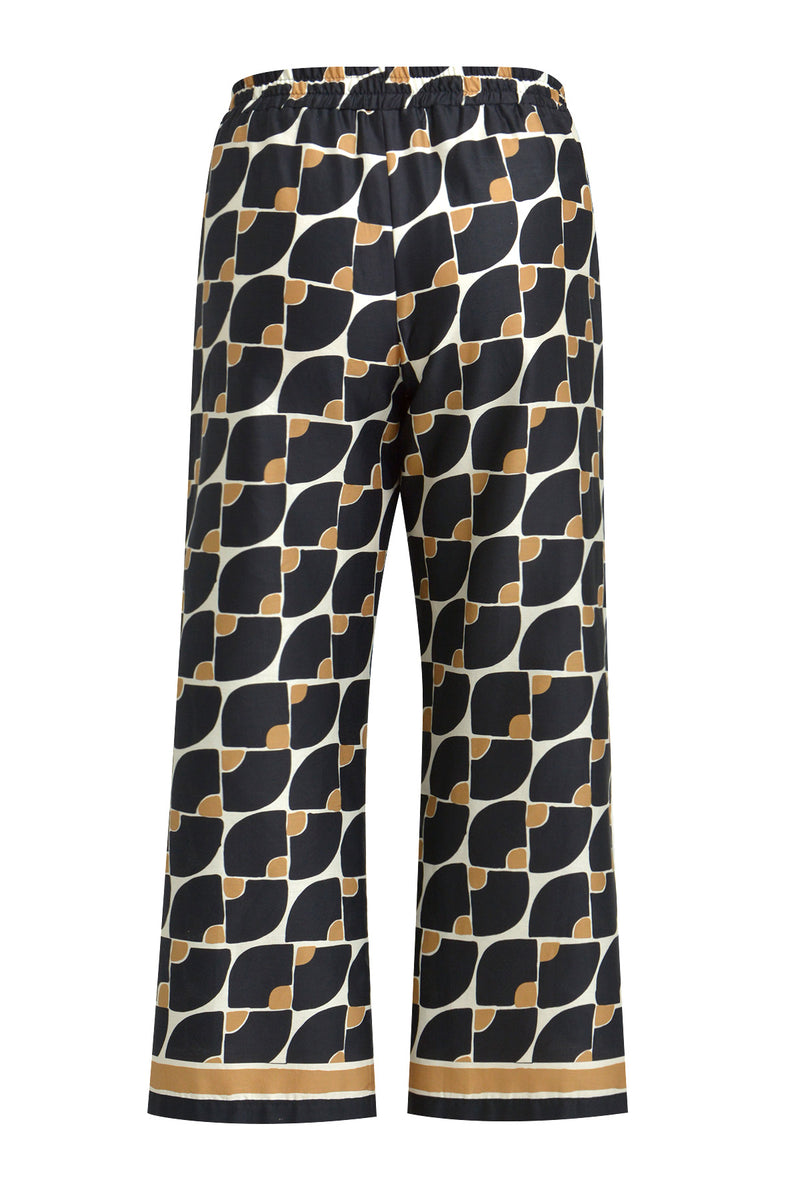 Milano Sommerhose  camel/black