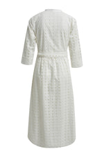Milano Kleid mit Lochstickerei
