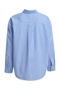 Milano Hemdbluse light blue print
