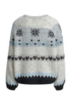 Milano Cardigan/Strickjacke cream print