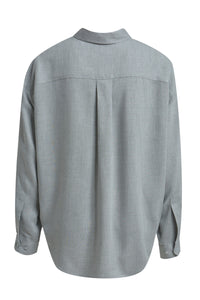 Milano Hemdbluse grey melange