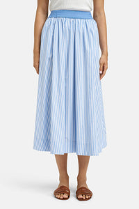 Milano Rock gestreift cornflower print