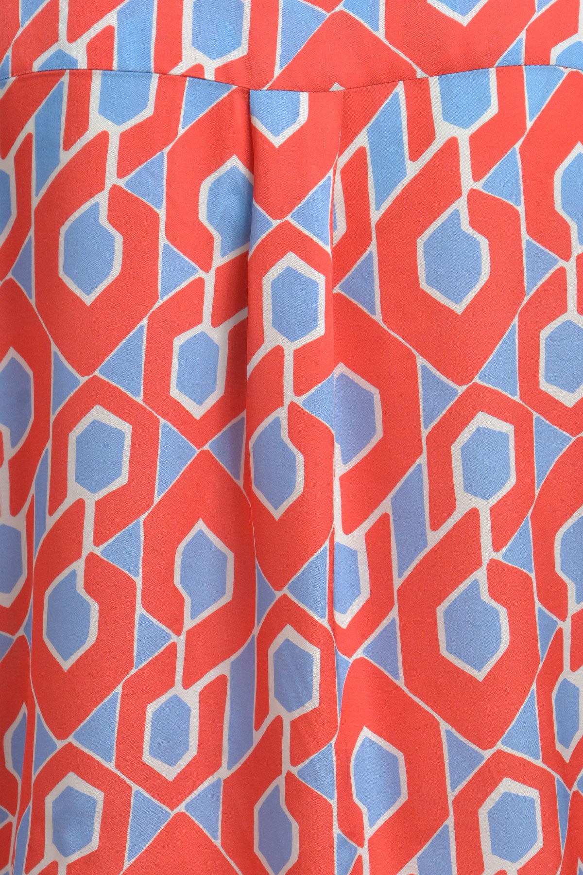 Milano Hemdblusenkleid red print