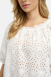 Milano Spitzenbluse weiß