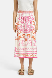 Milano Sommerrock pearl print