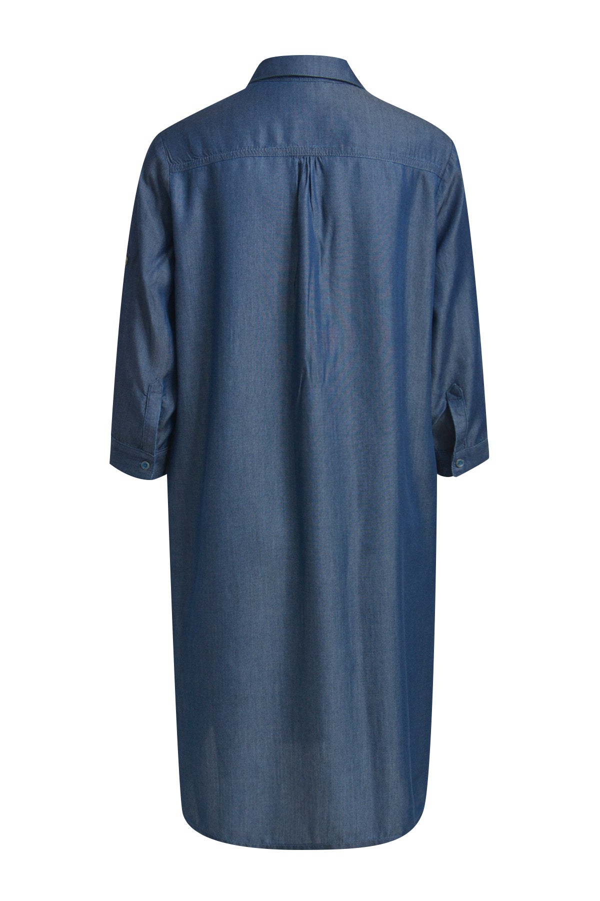 Milano Hemdblusenkleid dark denim