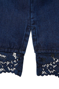 Milano Hemdbluse dark denim