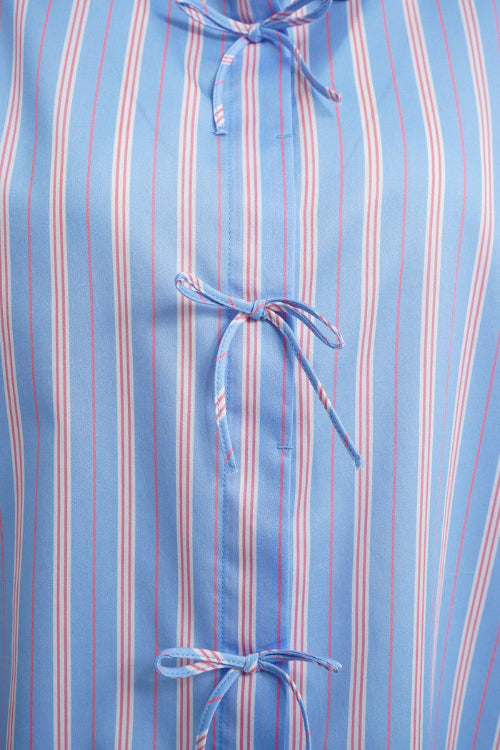 Milano Hemdbluse cornflower print