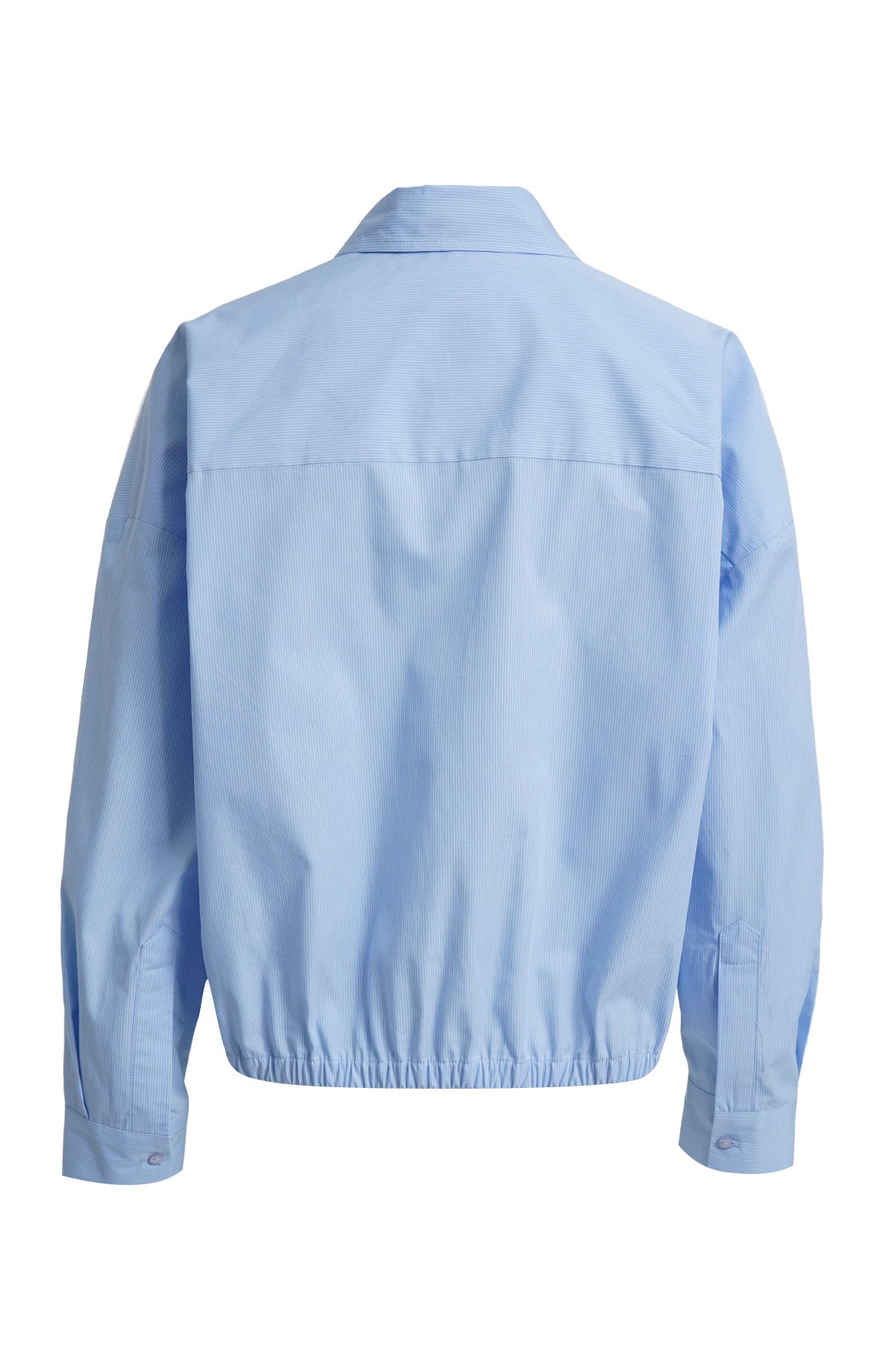 Milano Bluse gestreift light blue print