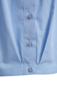 Milano Bluse gestreift light blue print
