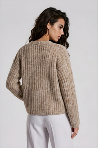 Milano Strickjacke/Cardigan sand