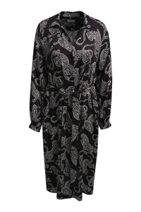 Milano Kleid mocca print