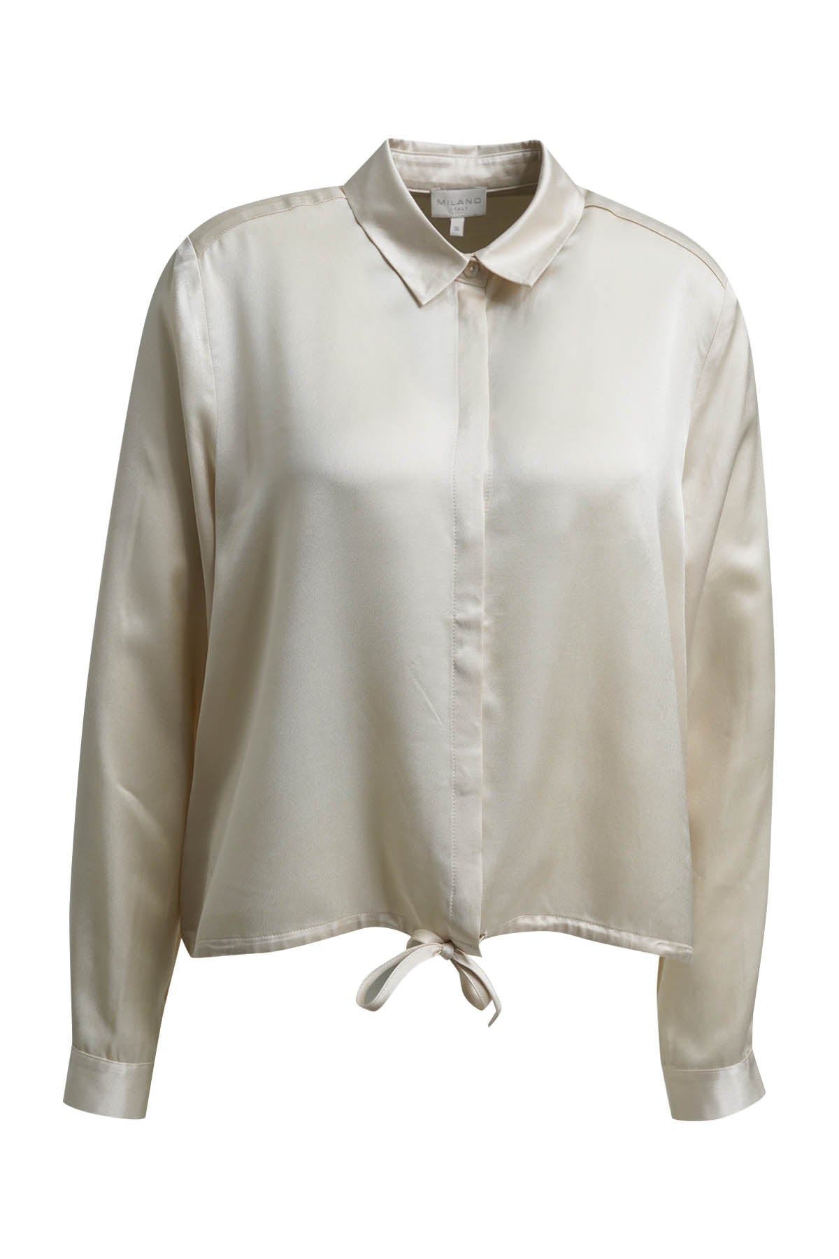 Milano Bluse cropped cream